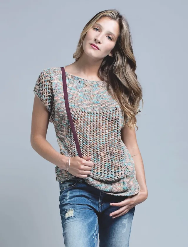 Rosarios4 63 Kruger maglione schema maglia donna
