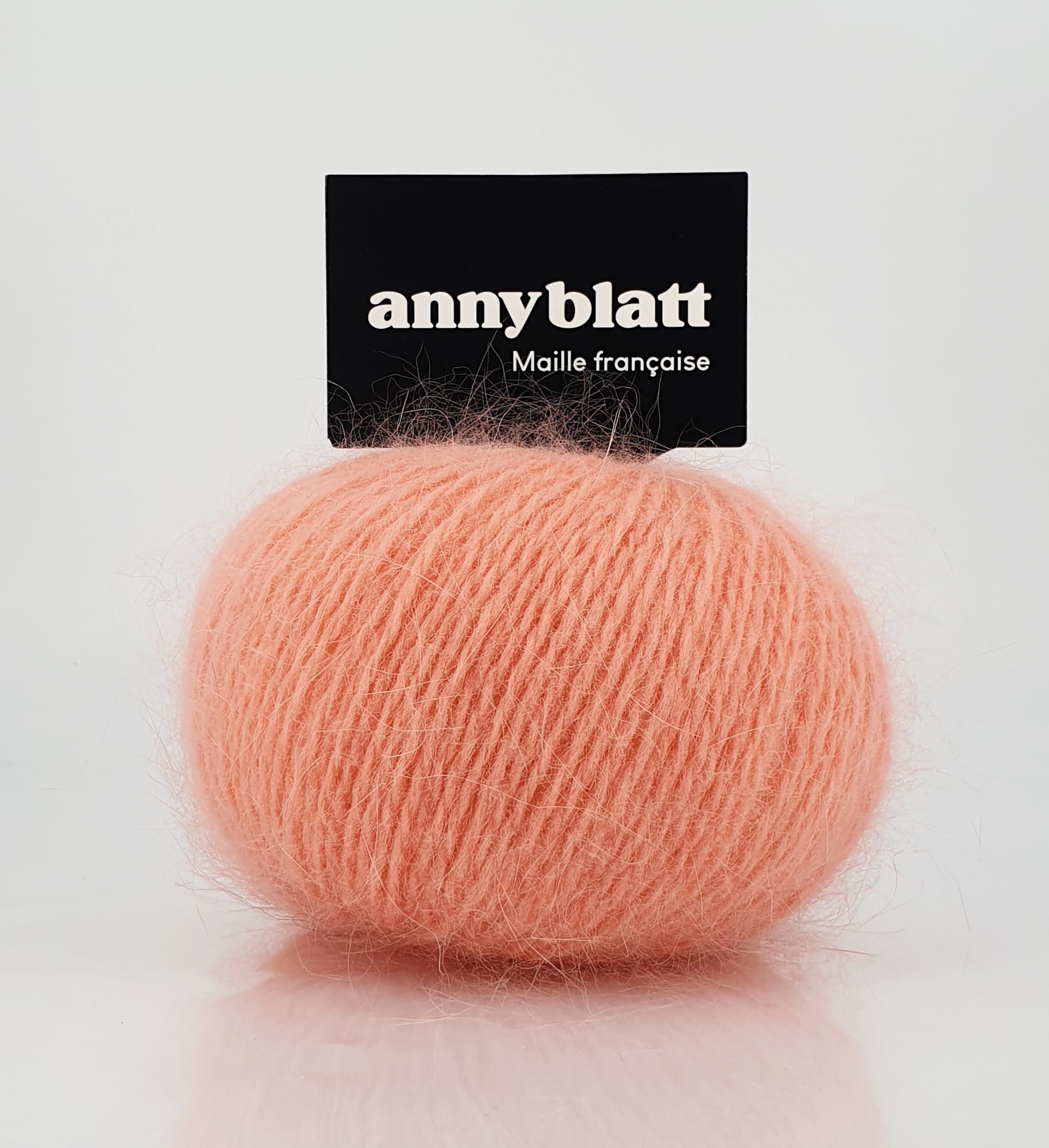 Annyblatt Angora Douceur Megève kit fascia e moffole naturale