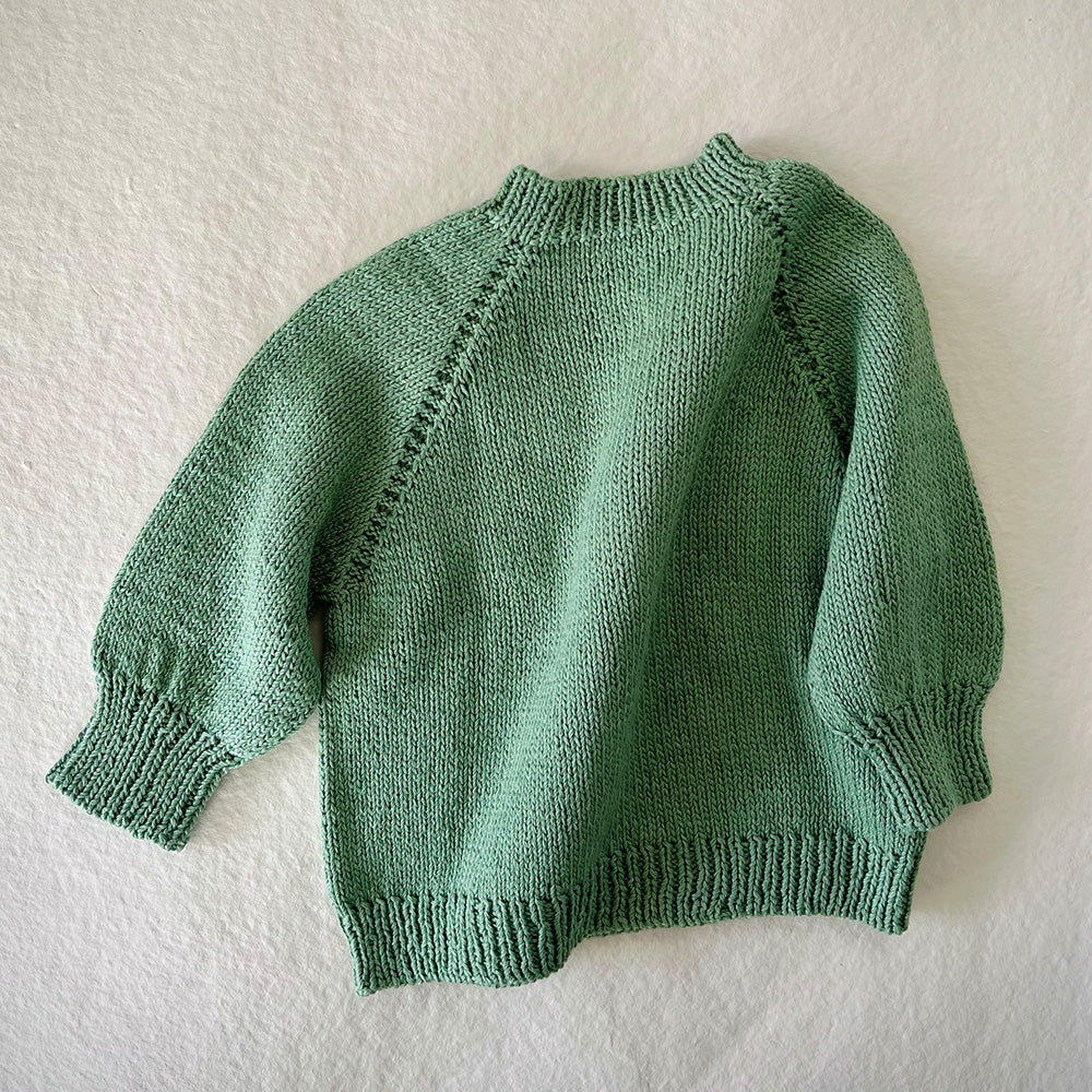 Pascuali Bora schema maglia pullover neonato raglan