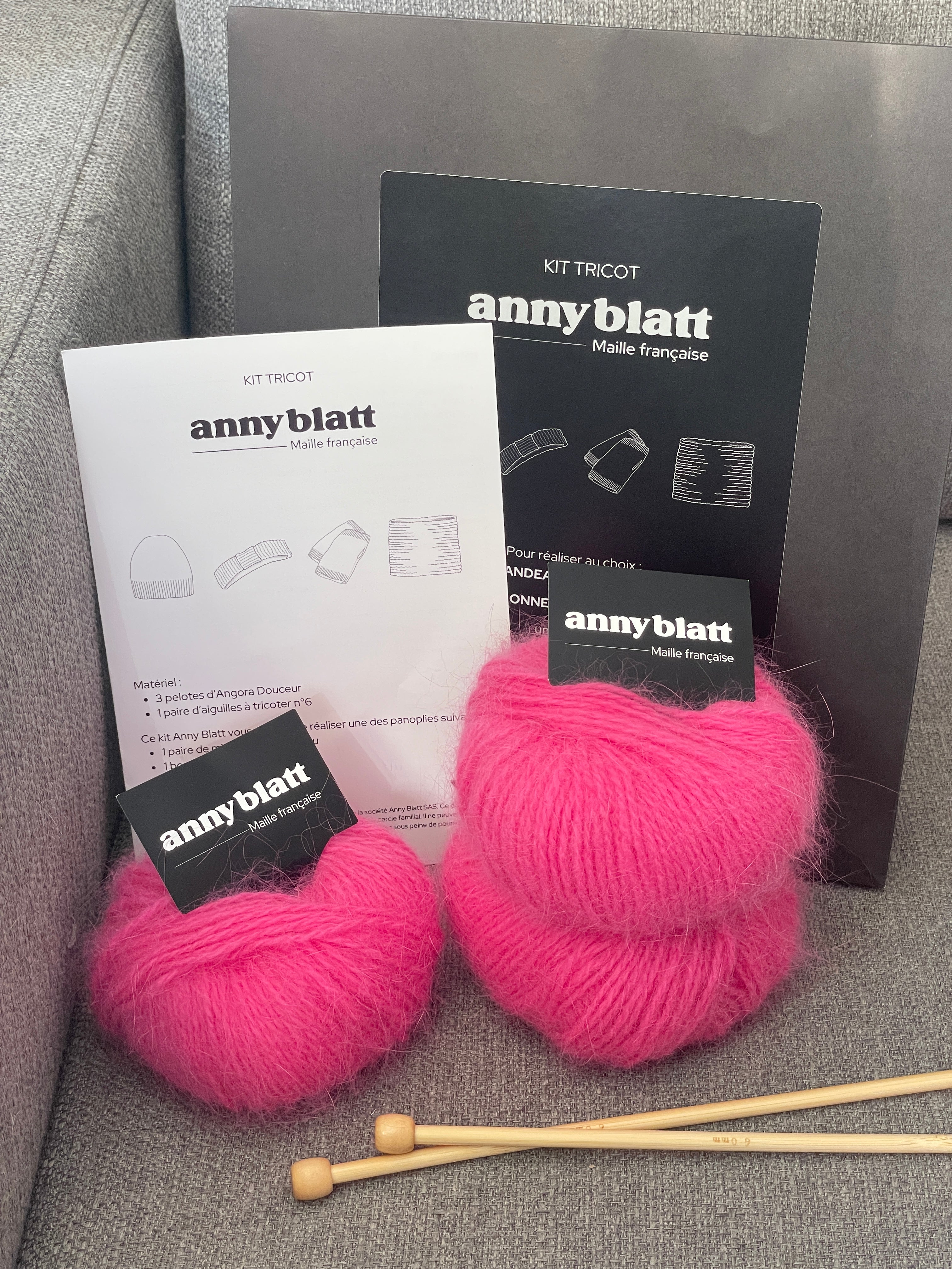 Annyblatt Angora kit maglia accessori madone