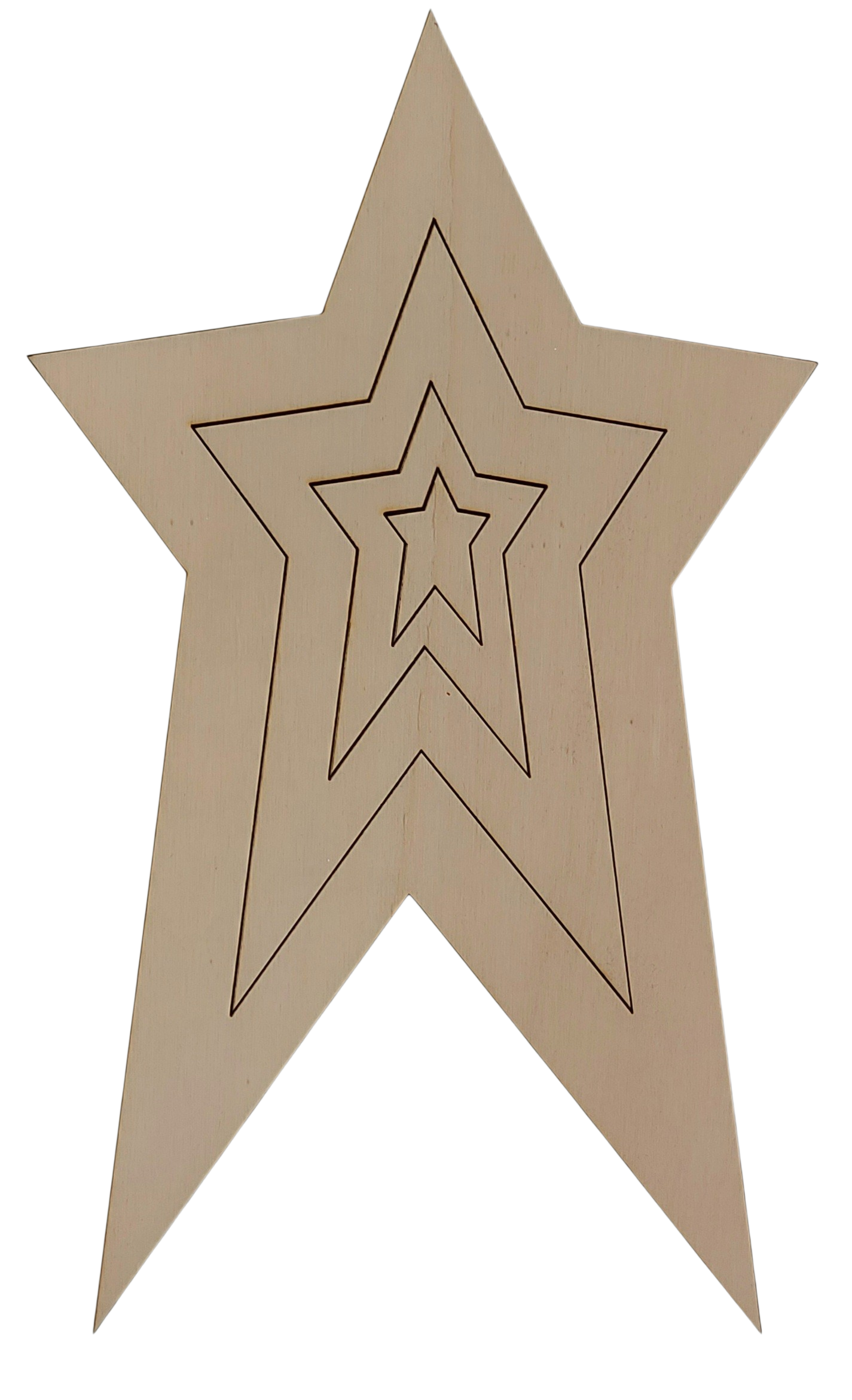 Il Filo di Arianna Formallegra Stella Primitiva SFL 301 sagoma legno