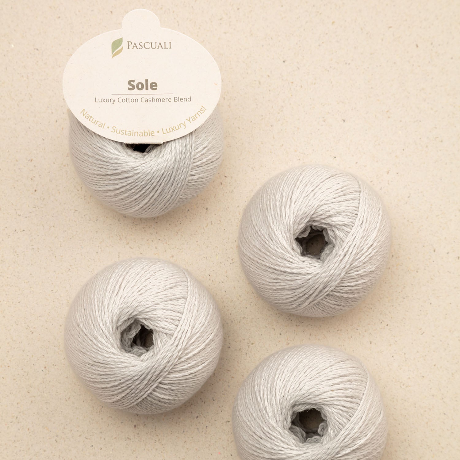Pascuali Sole filato cotone Pima e cashmere per estate