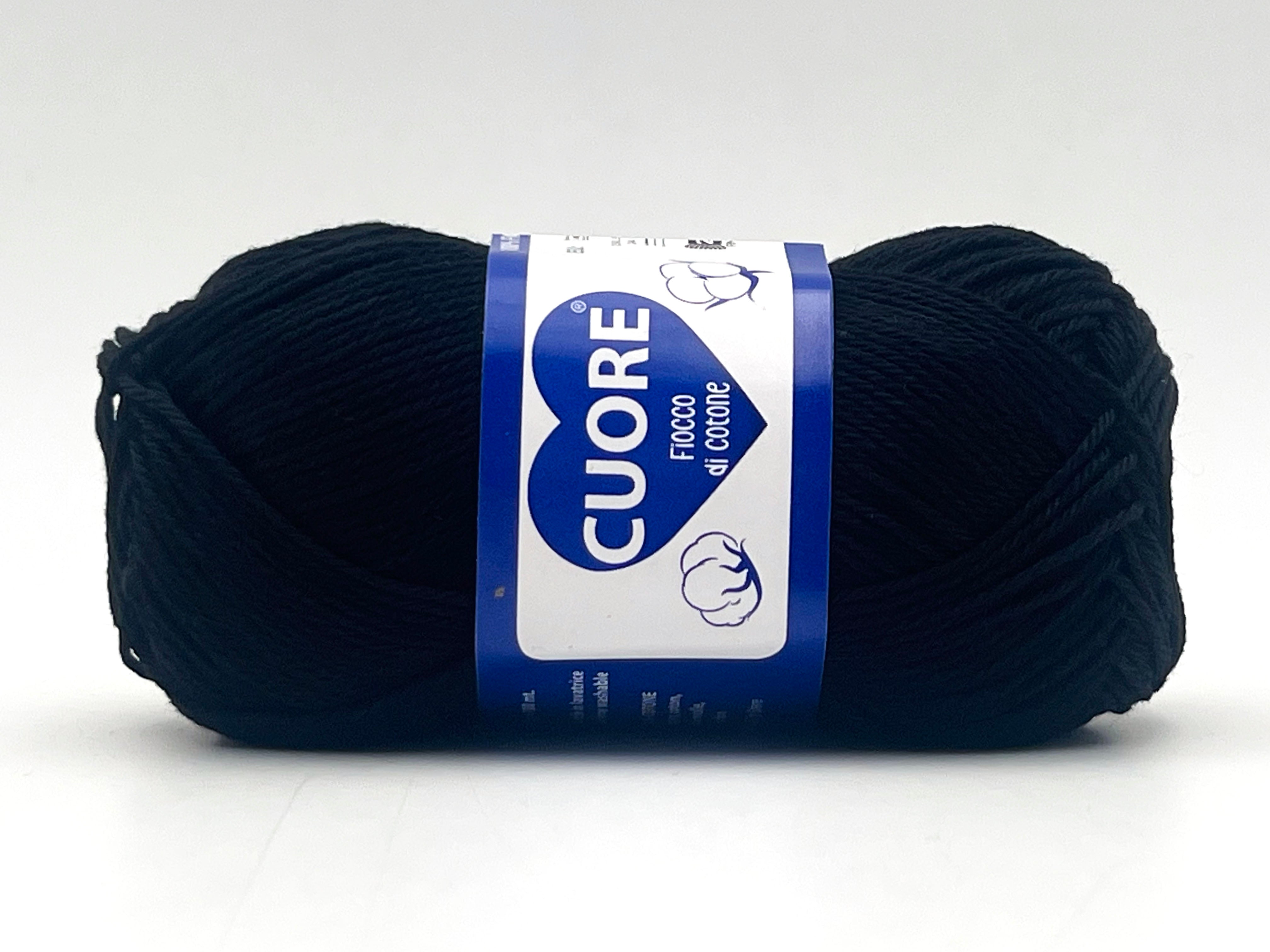 Il Filo di Arianna Cuore gomitolo cotone 40g tinta unita