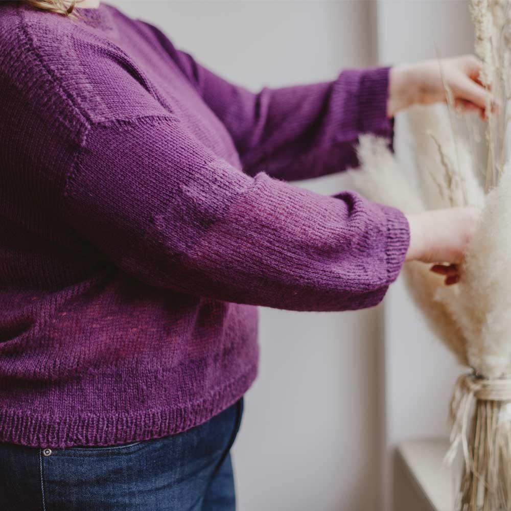 Pascuali Nia schema pullover PDF merino mohair