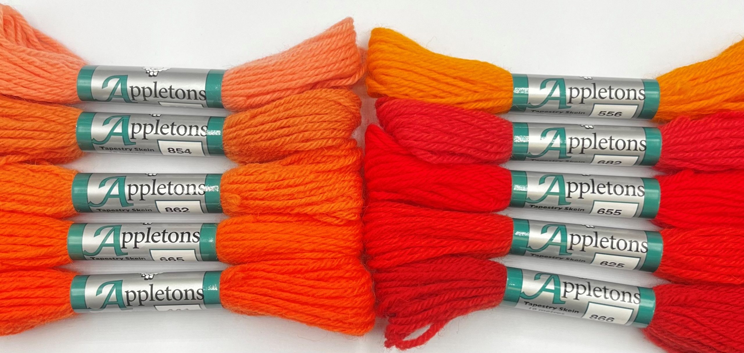 Appleton Tapestry Wool Oranges filato arancione 4 capi