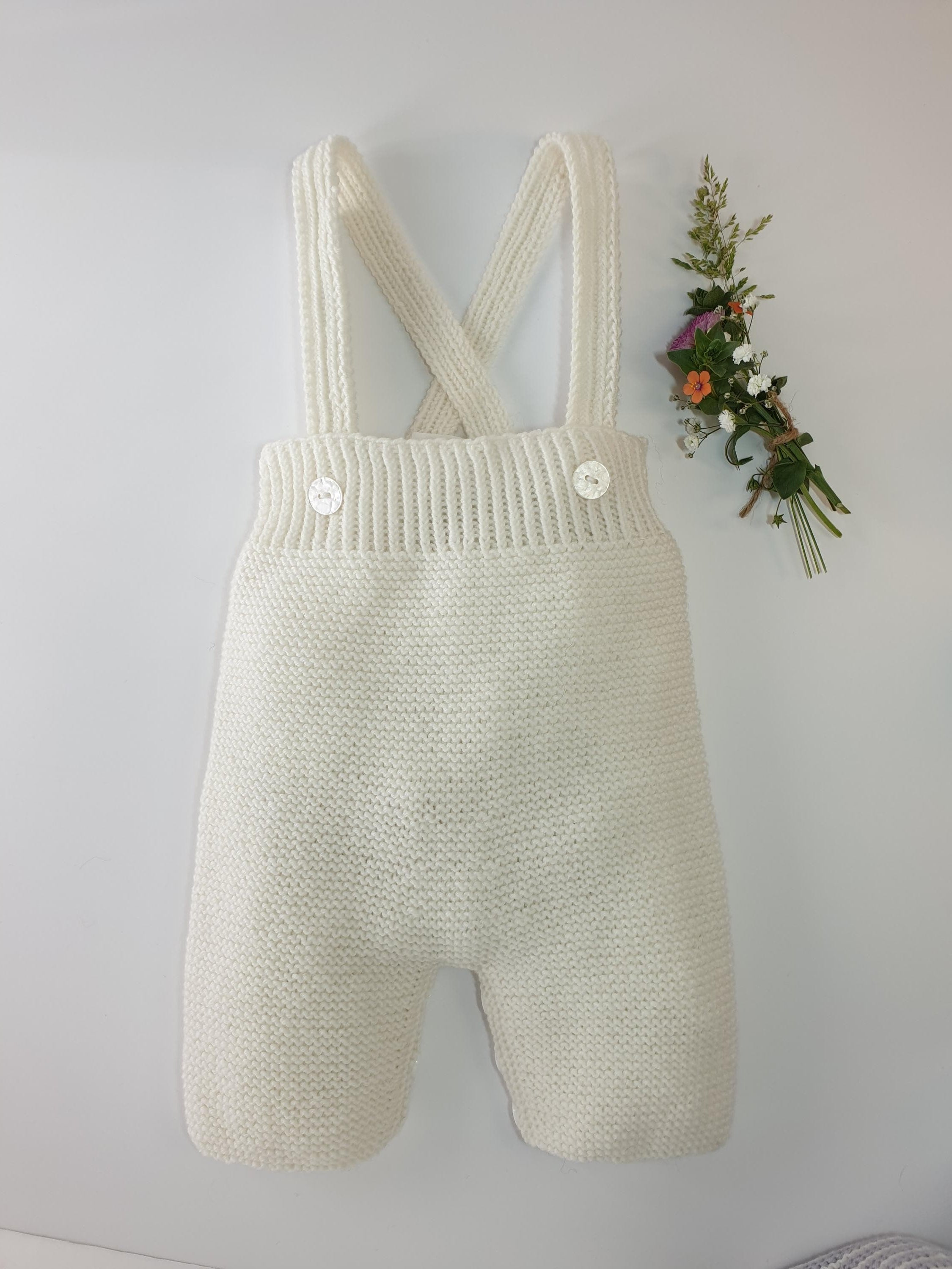 Annyblatt Pepino kit pantaloni neonato bianchi taglia 1