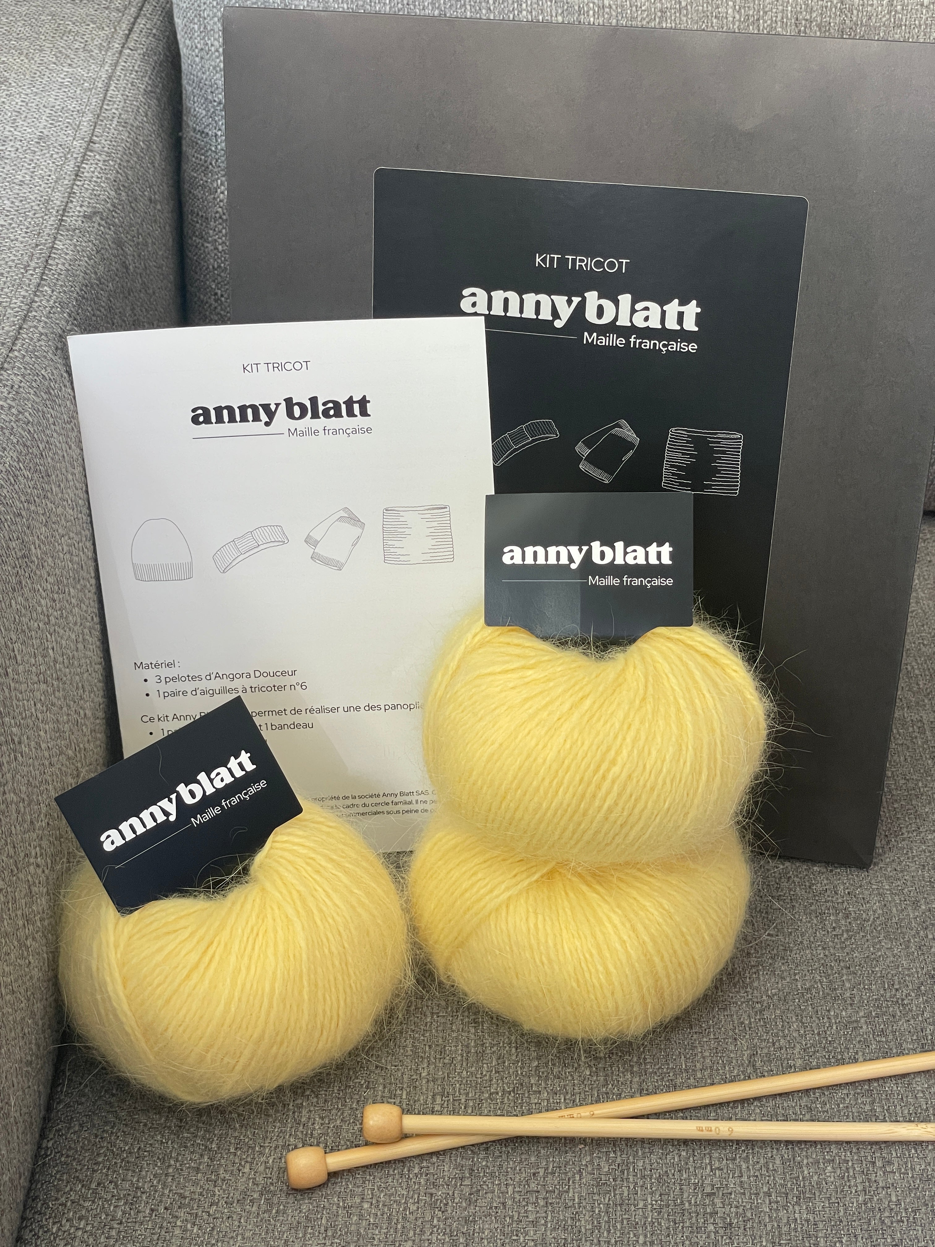 Annyblatt Angora kit maglia accessori madone
