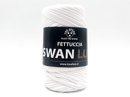 Il Filo di Arianna Swan Lux Seta fettuccia argento 03 170 g elastica