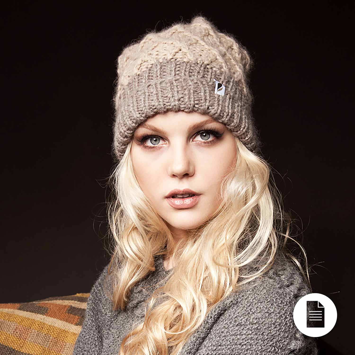 Pascuali Aconcagua Hat schema maglia cappello baby alpaca
