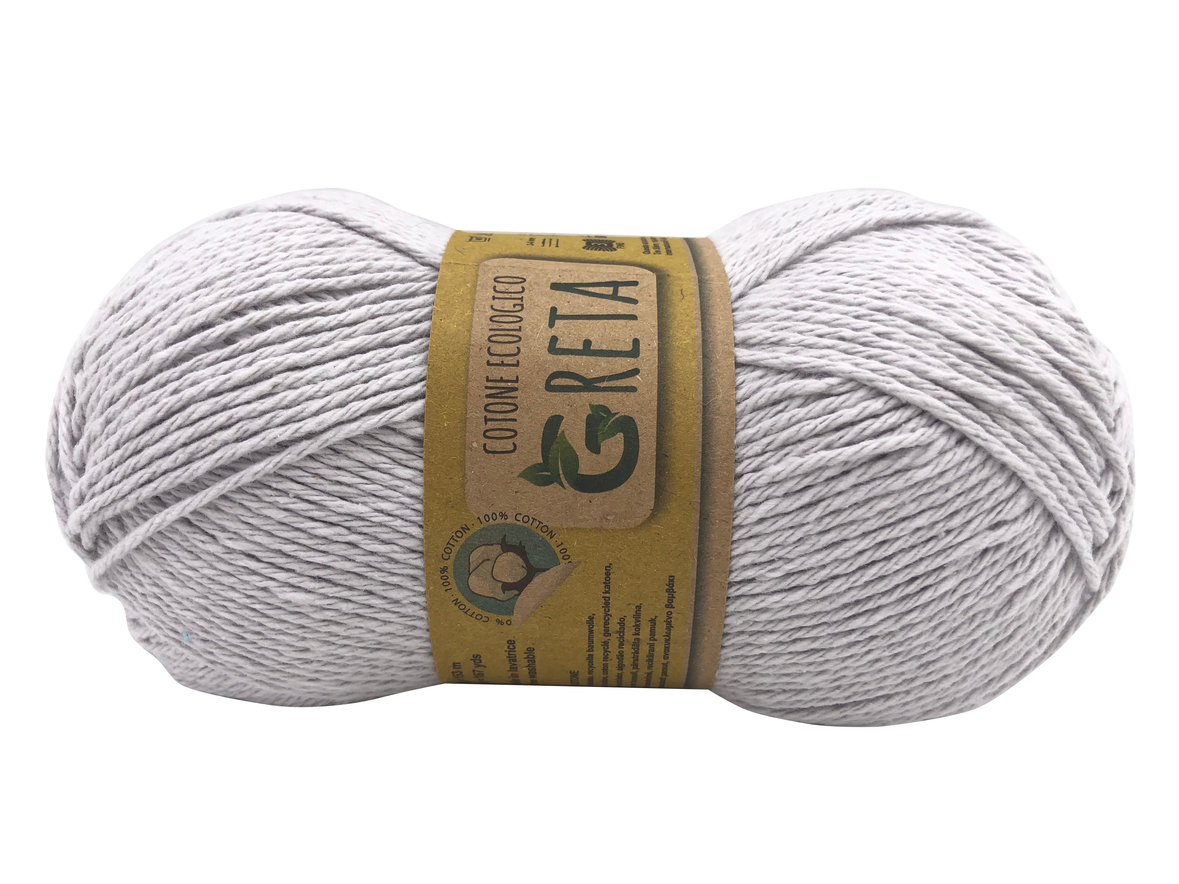 Il Filo di Arianna Greta cotone ecologico 100g 153m nero