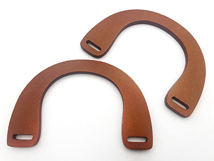 Il Filo di Arianna 954.201.01 manici legno borse marrone 10x17