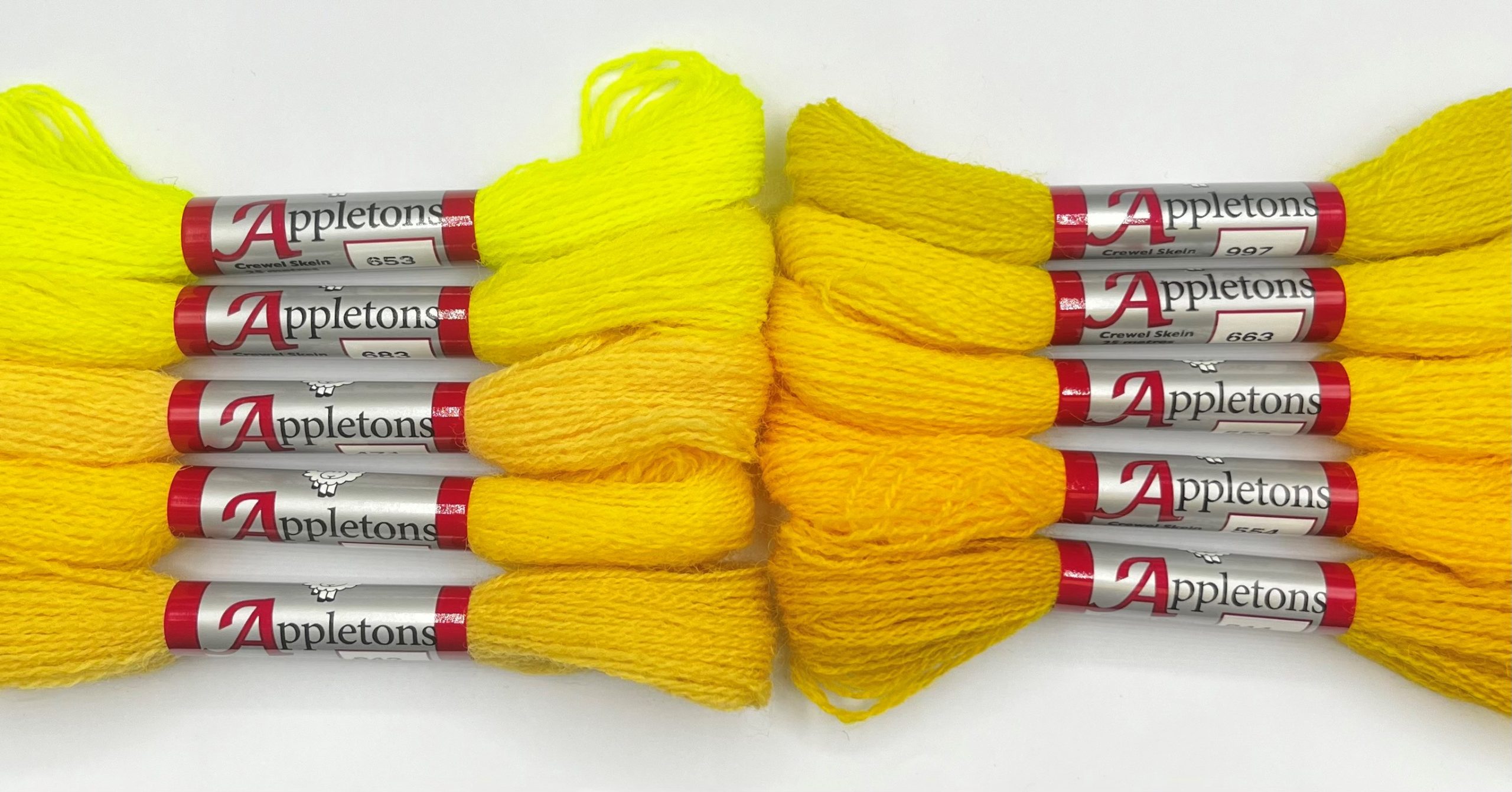 Appleton Crewel assortimento gialli filato