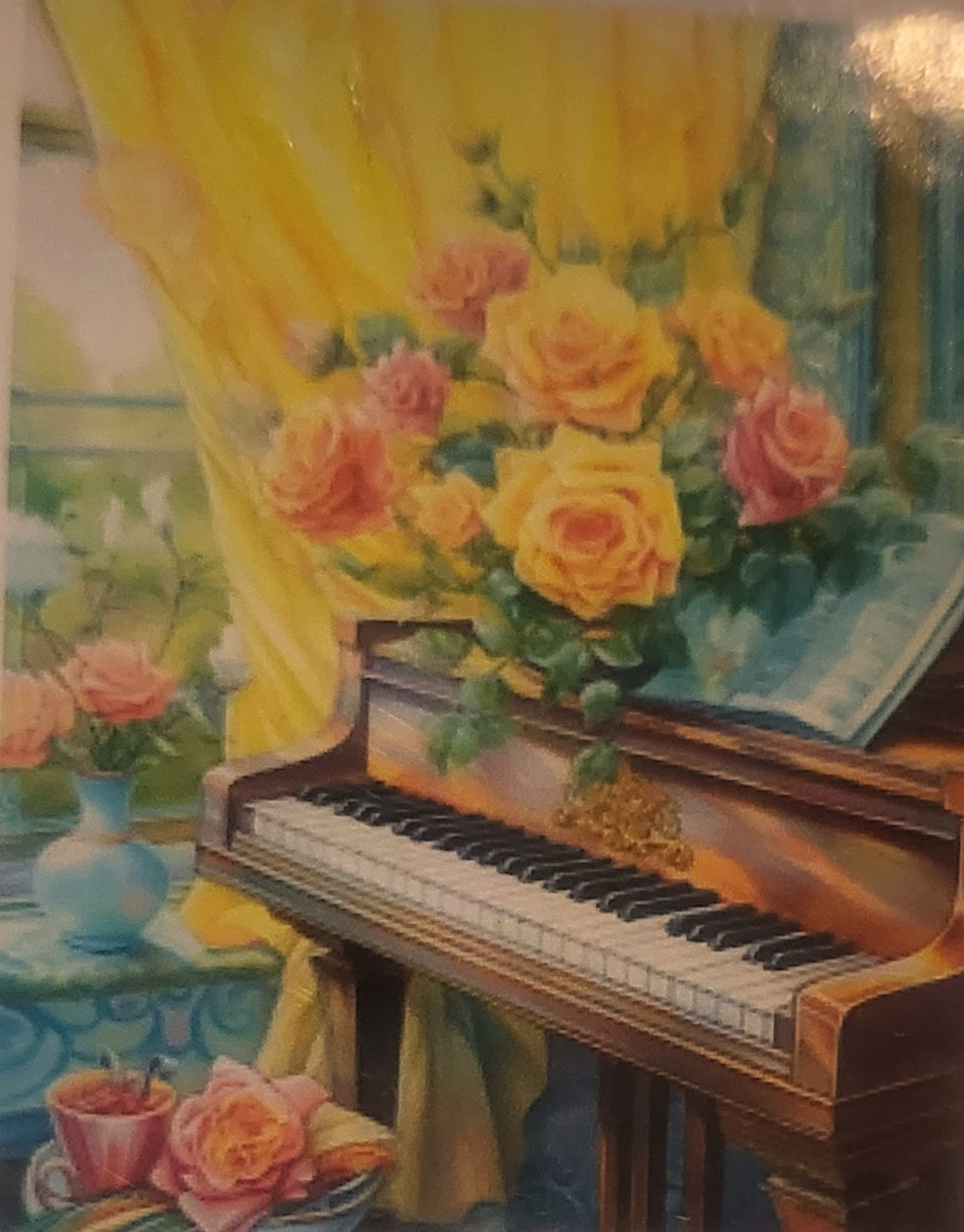 Il Filo di Arianna Diamond Painting tela mulino a vento 30x40