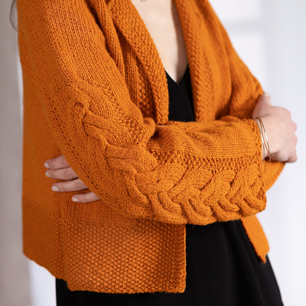 Pascuali Tenpa Cardigan schema maglia cropped