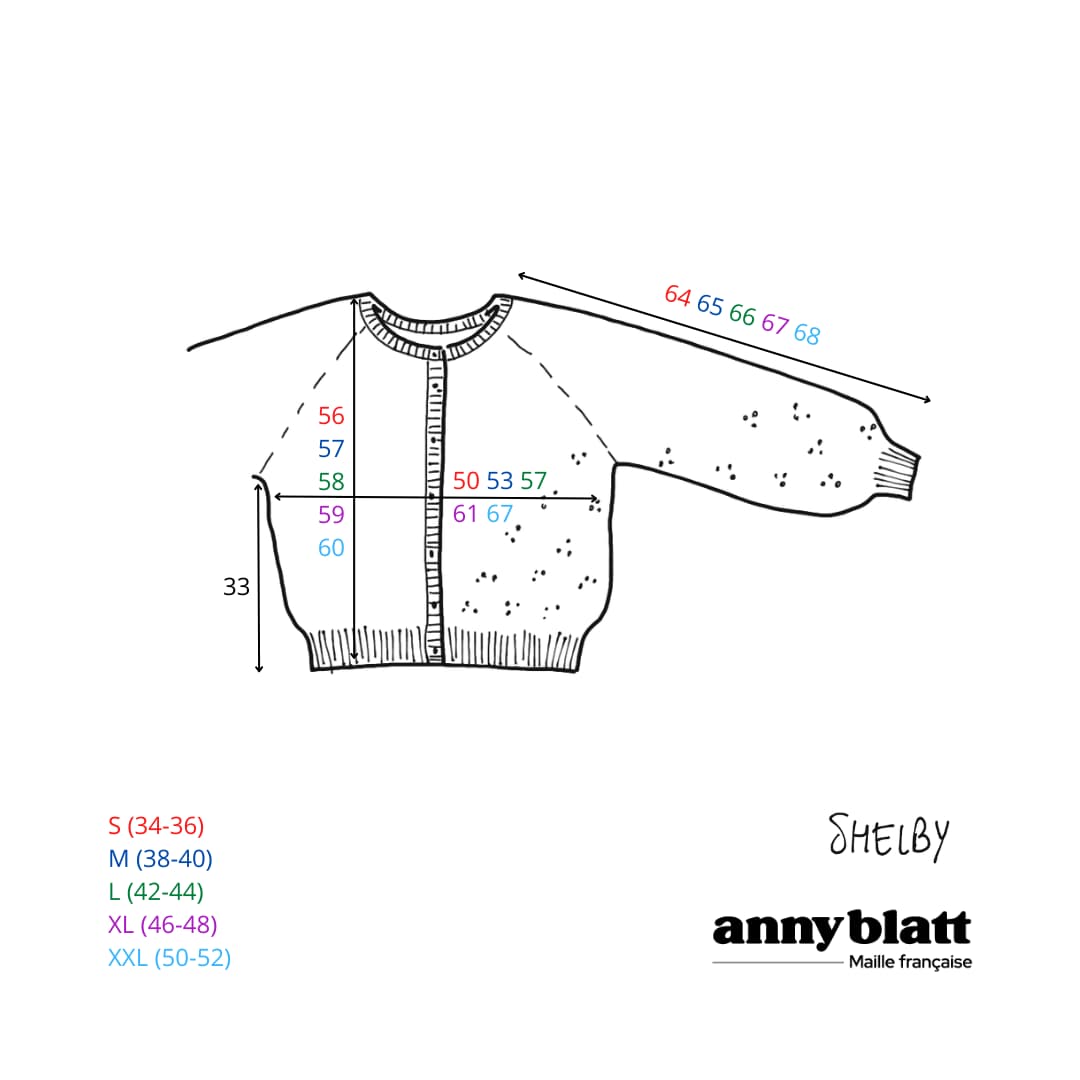 Annyblatt Shelby gilet donna traforato mohair