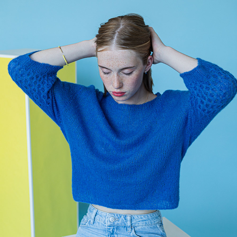 Pascuali Annyka Pullover schema maglia mohair