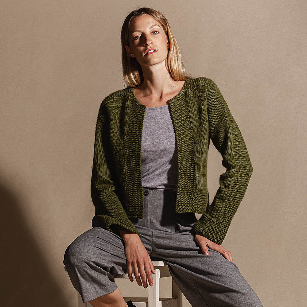 Pascuali Venja Cardigan schema maglia cashmere