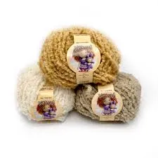Il Filo di Arianna Bambolina gomitolo bouclé Beige 18 50g