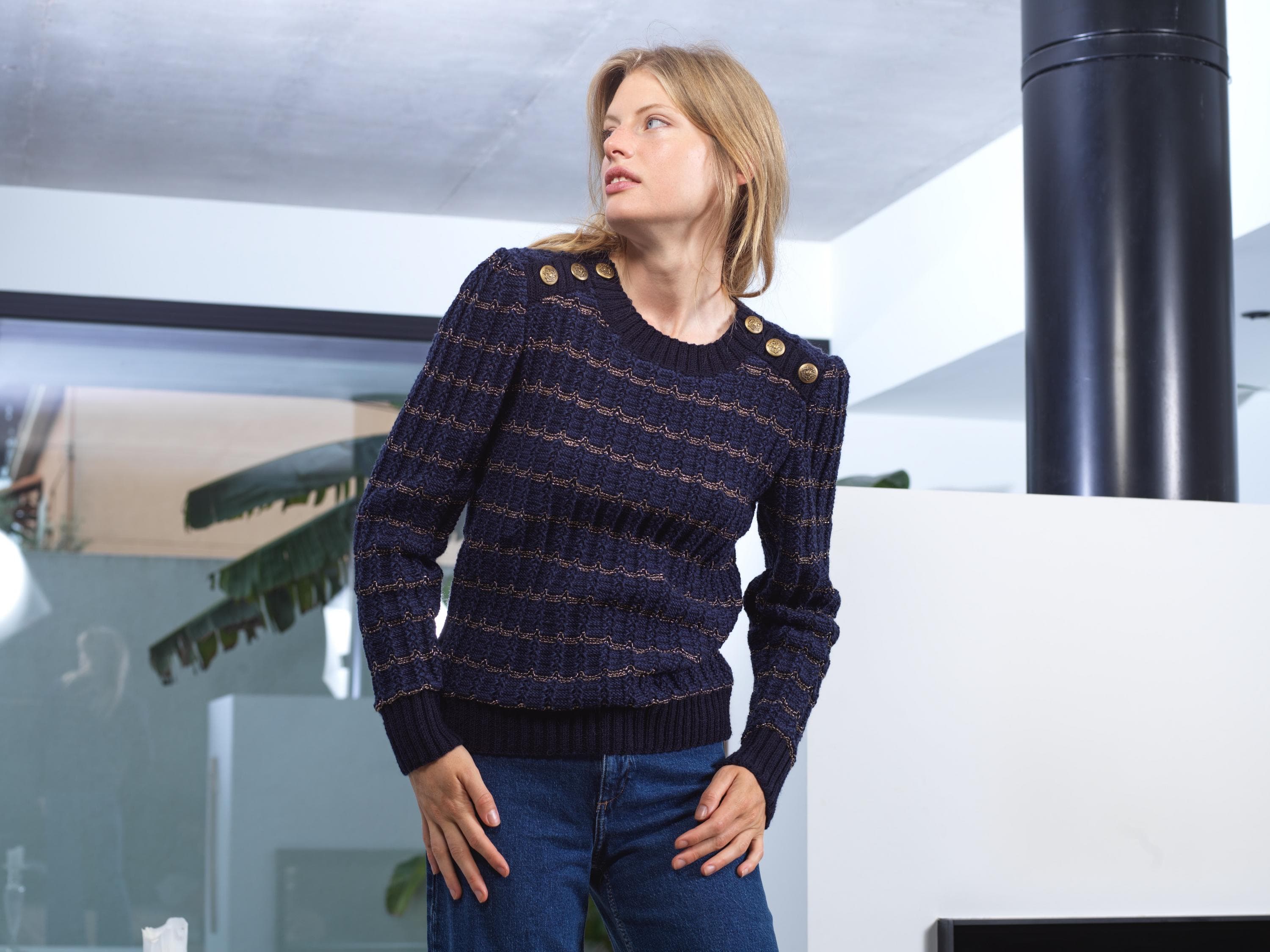 Anny Blatt Salma kit maglia merino extrafine