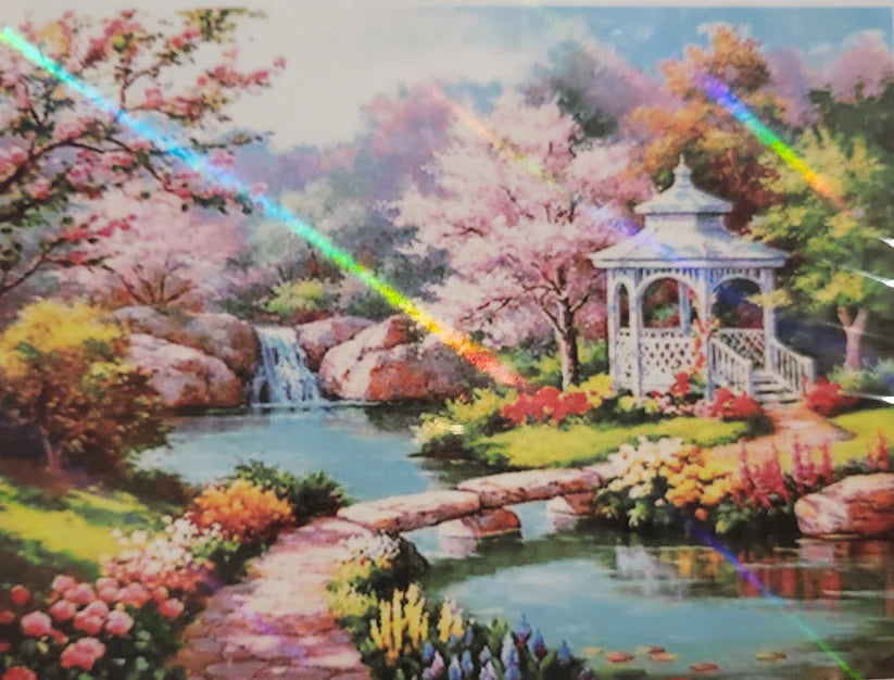 Il Filo di Arianna Tela Diamond Painting quadro 35x25 girasoli