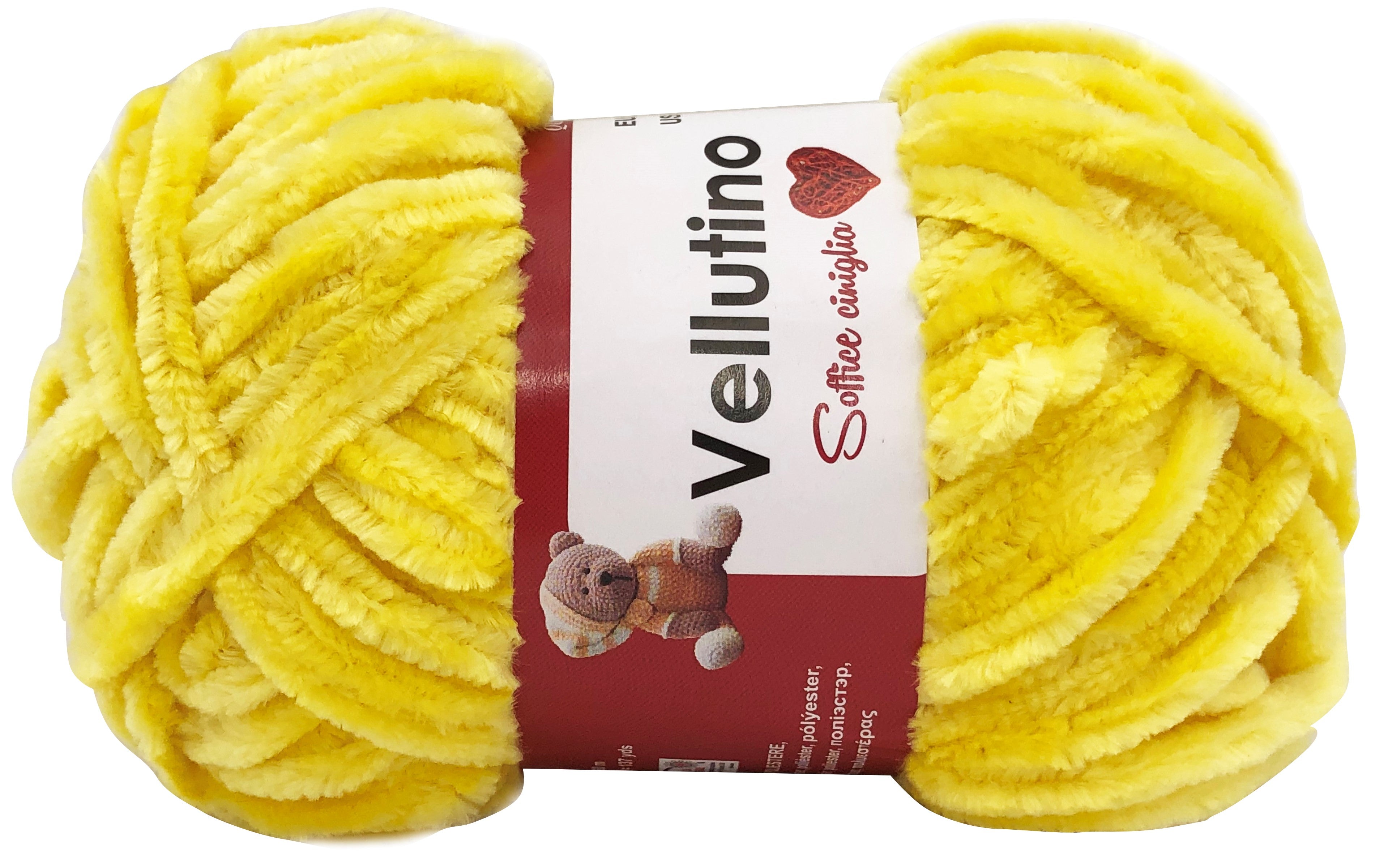 Il Filo di Arianna Vellutino filato ciniglia 50g amigurumi