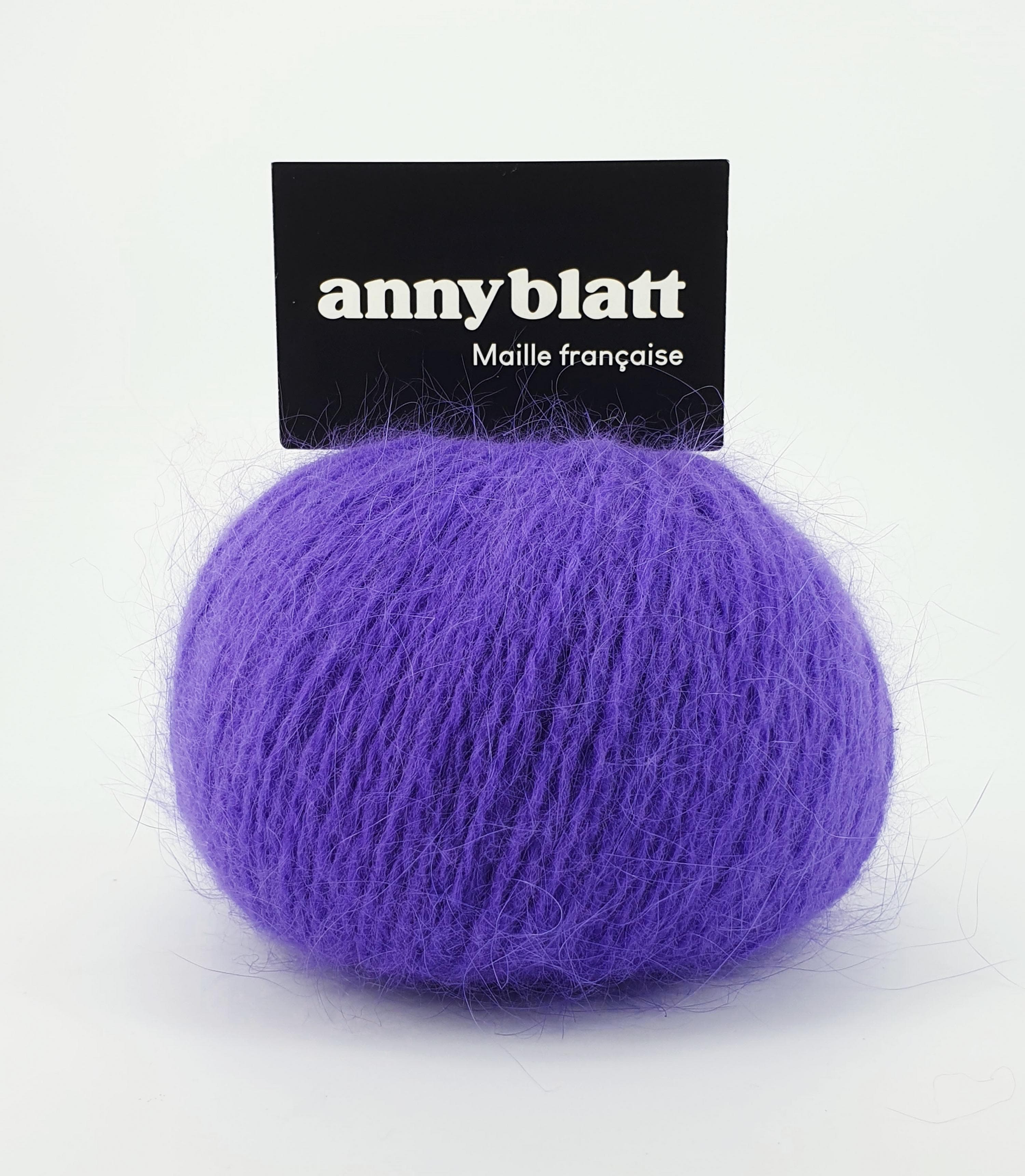 Anny Blatt Mlle Sophie kit scialle angora