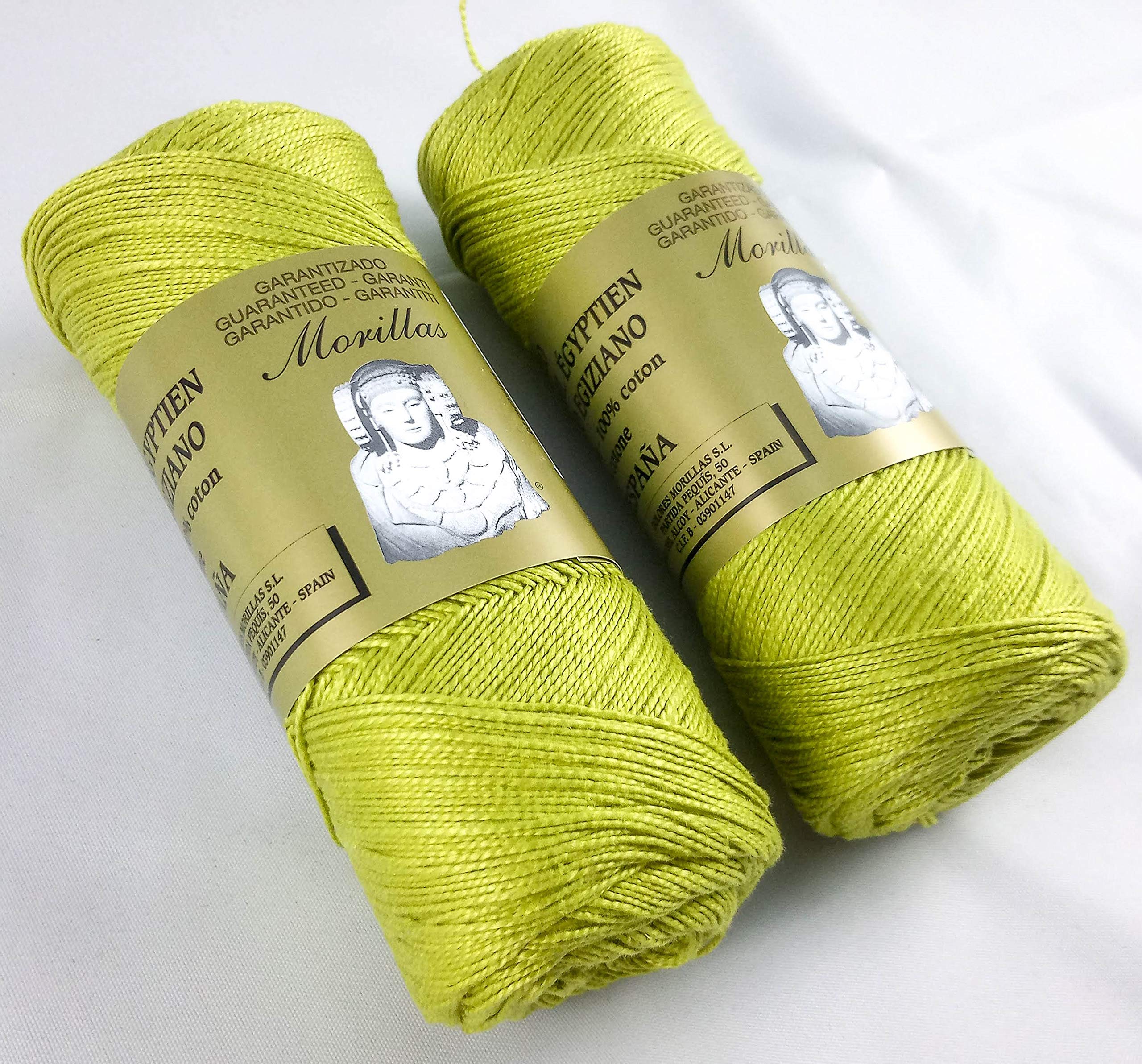 Morillas Zepelines Ne 5/2 cotone perlato pistacchio 23 2x75g