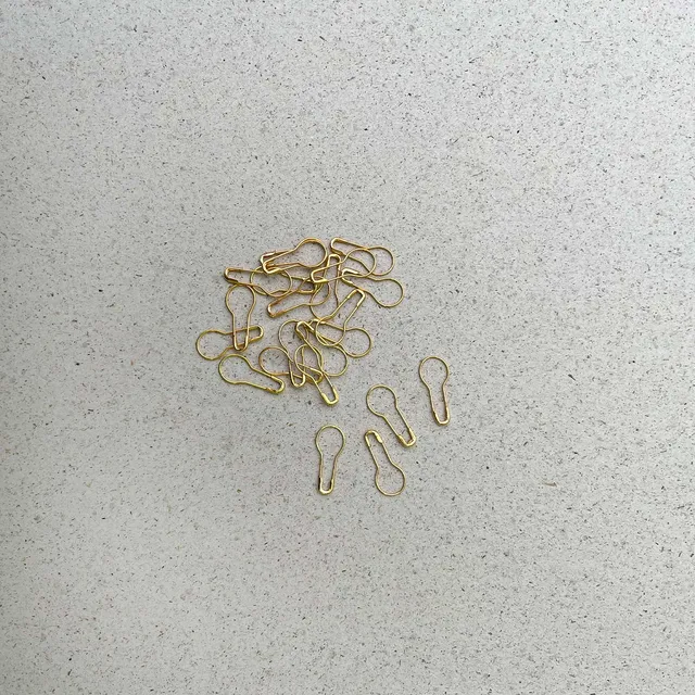 Pascuali segnapunti oro set 20 pezzi metallici leggeri