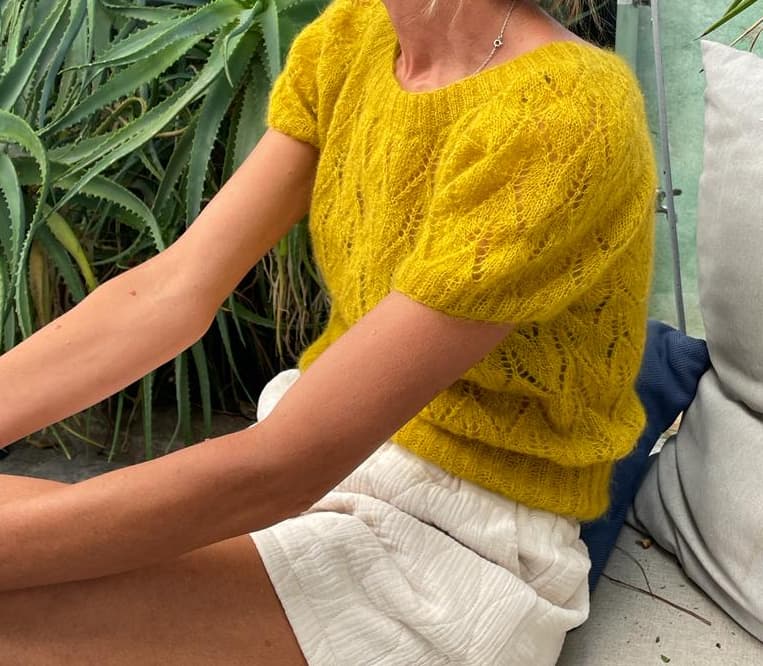 Annyblatt Mya kit maglia top mohair