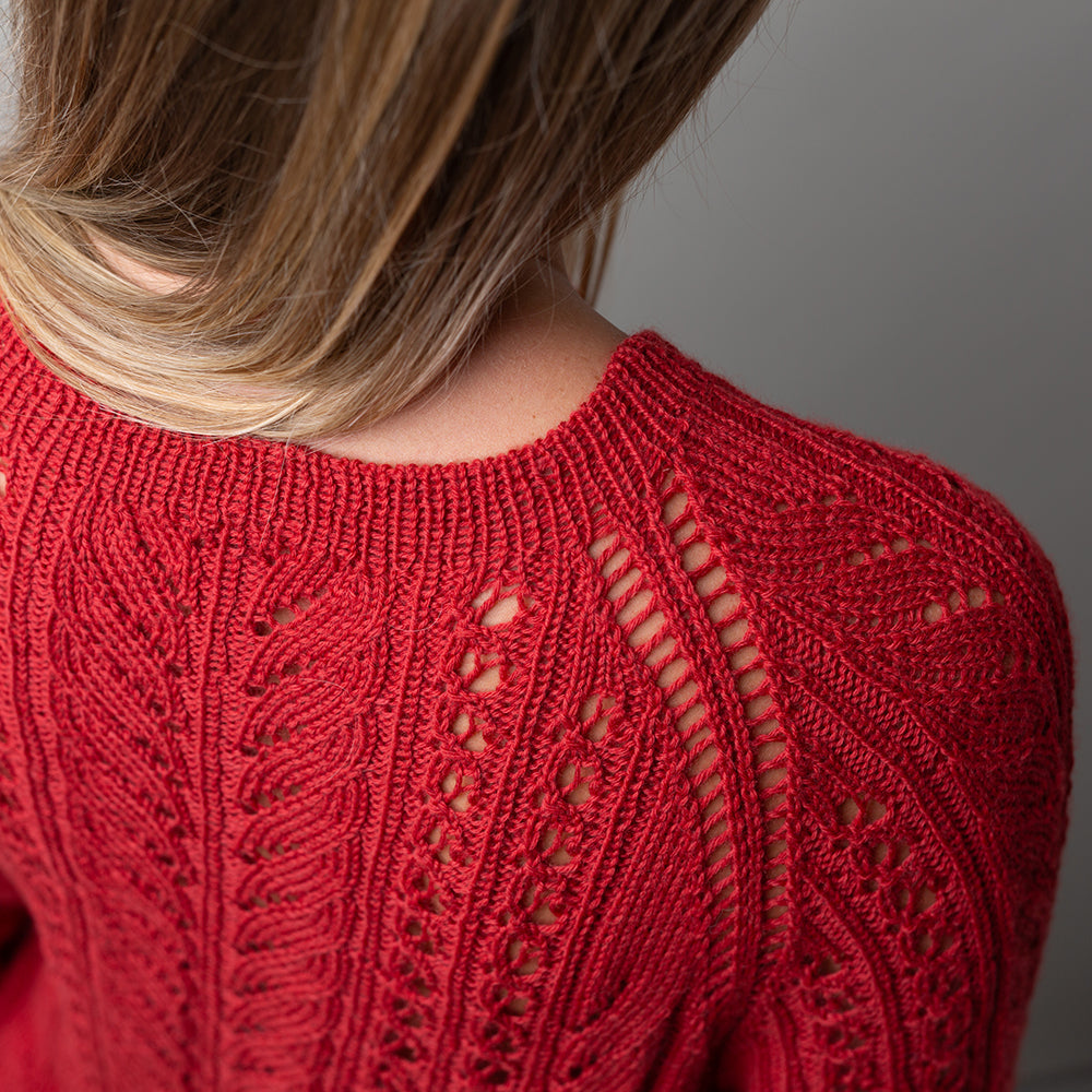 Pascuali Lace Flow Sweater schema maglia traforato