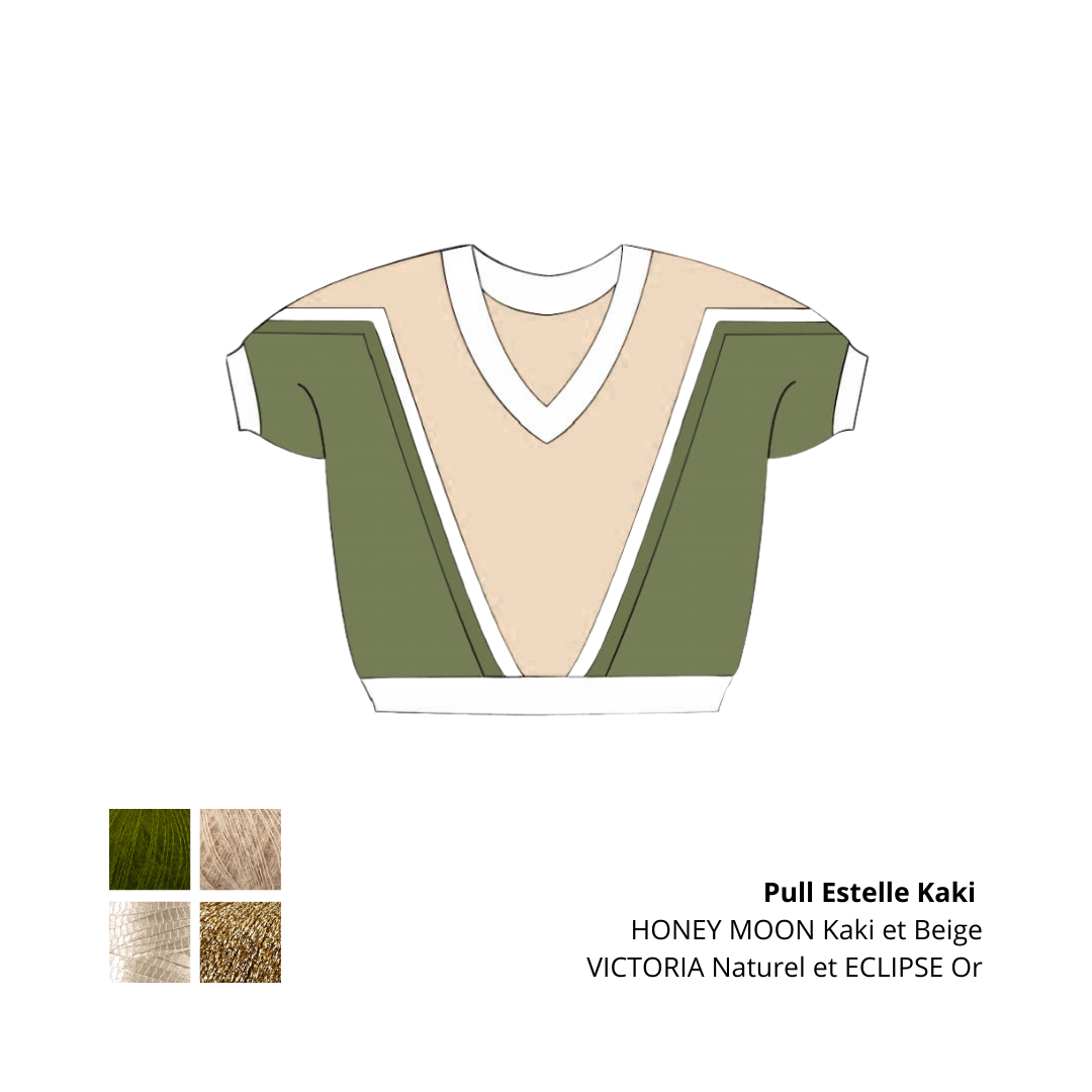 Anny Blatt Estelle kit maglia pull donna in mohair