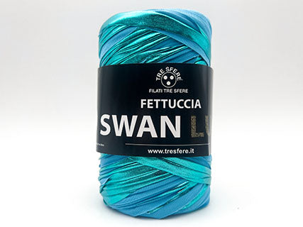 Il Filo di Arianna Swan Lux Seta fettuccia argento 03 170 g elastica