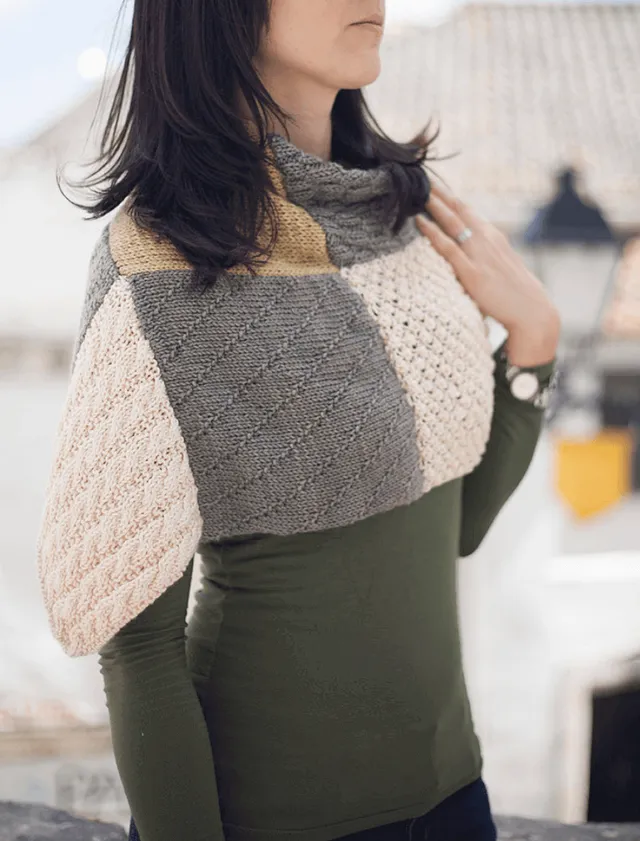 Rosarios4 151 Manta Solo Latte schema coperta