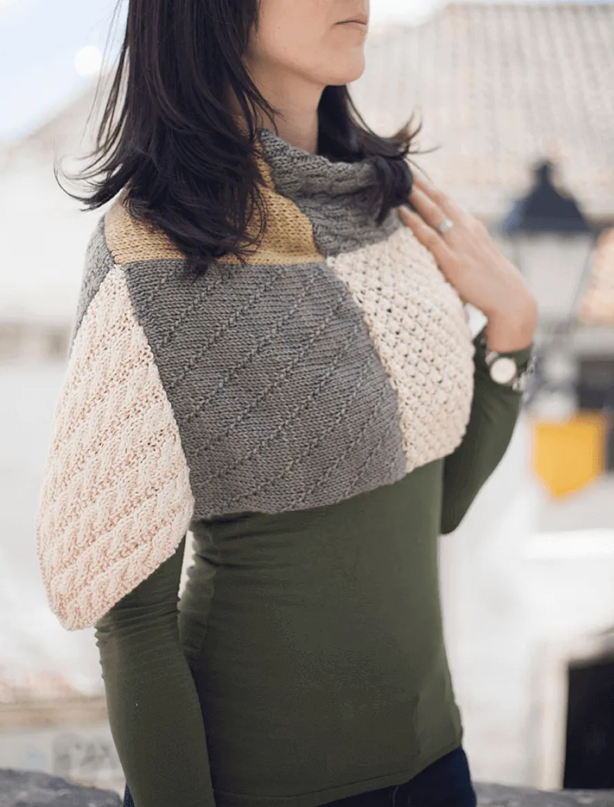 Rosarios4 151 Manta Solo Latte schema coperta