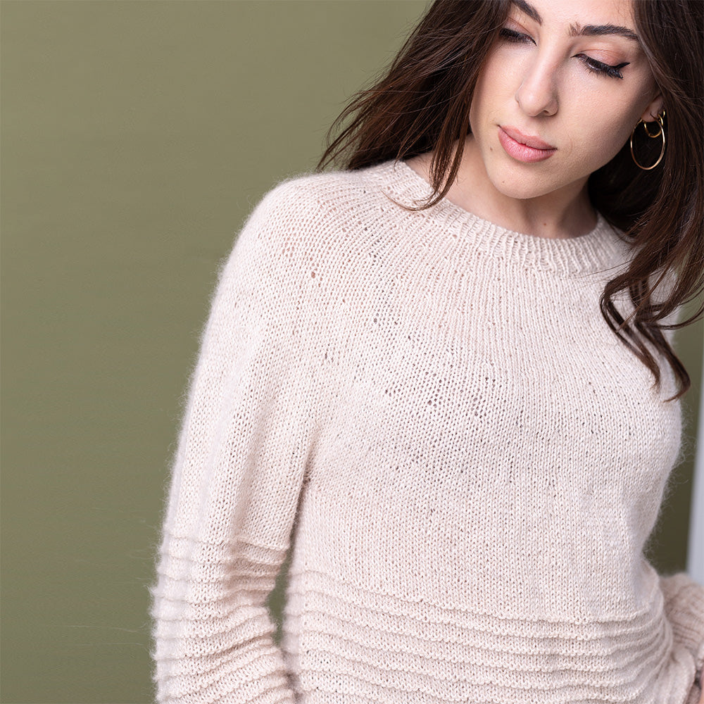 Pascuali Delicate Stripes schema pullover cotone