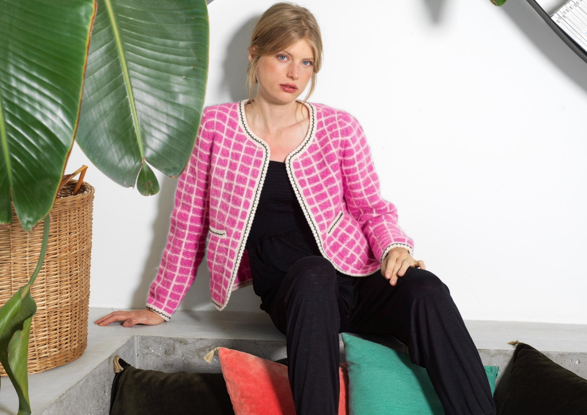 Annyblatt Salomé kit maglia giacca merino