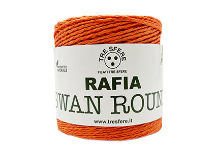 Il Filo di Arianna Swan Round rafia beige 01 150 g opaca