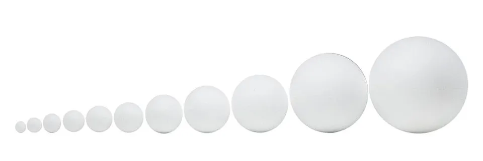 Il Filo di Arianna Sfere Polistirolo Decorazioni Sfera 2cm