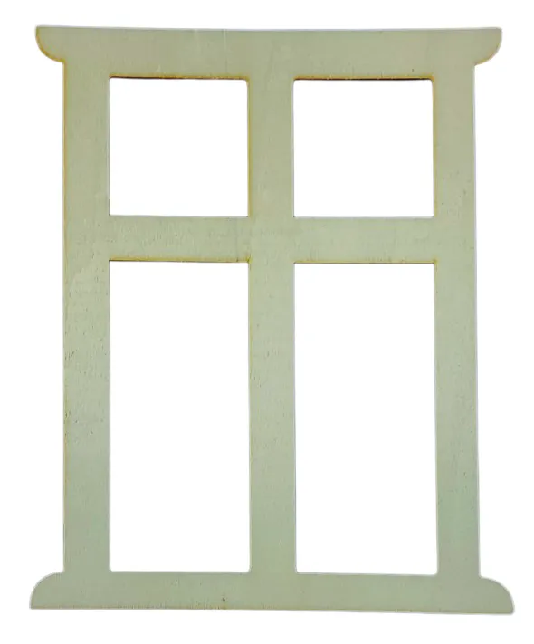 Il Filo di Arianna SFL15 Kit Finestra Legno 25x30 cm da Decorare