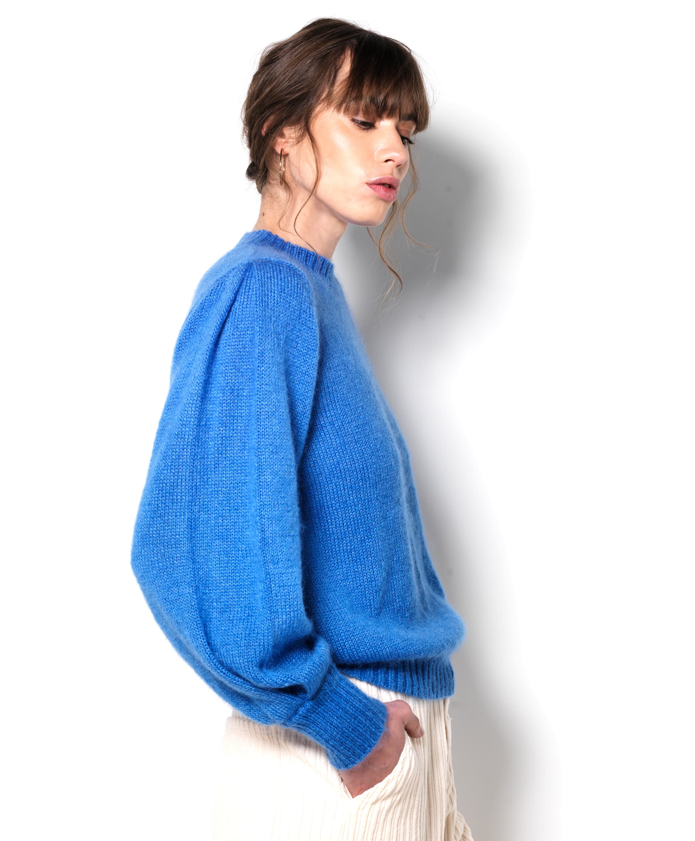 Annyblatt Alix maglione mohair collo rotondo