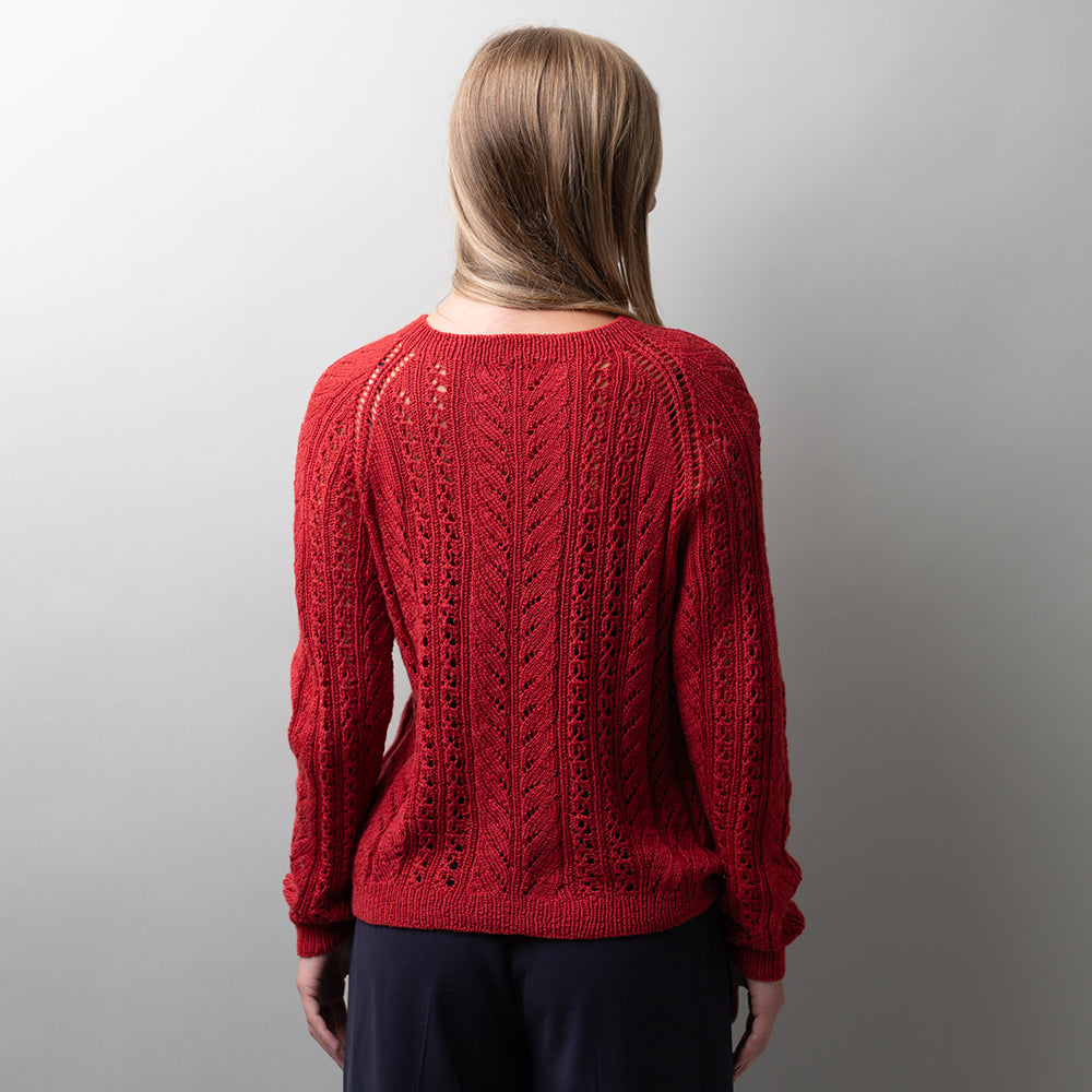 Pascuali Lace Flow Sweater schema maglia traforato