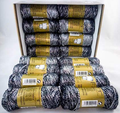 Morillas Zepelines Bombilla N.5 filo uncinetto nero 16x85 g