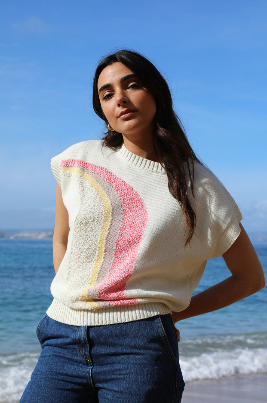 Annyblatt Charlie top cotone bio lavanda