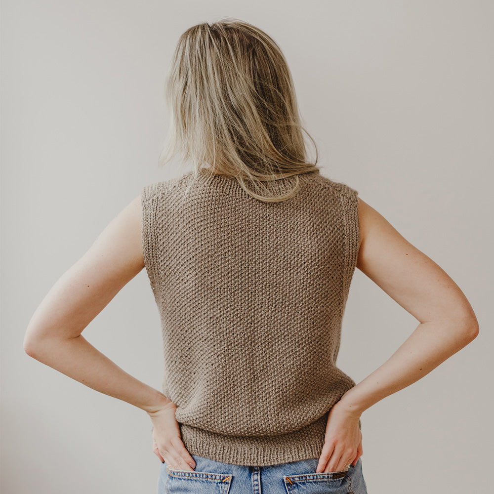 Pascuali Amaya Slipover schema gilet traforato