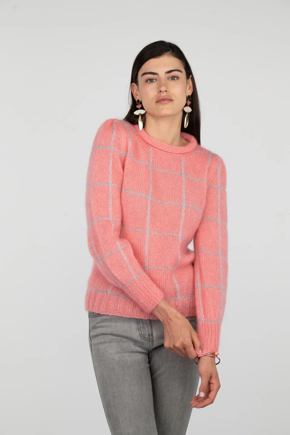 Anny Blatt Emma maglione kit maglia geometrico