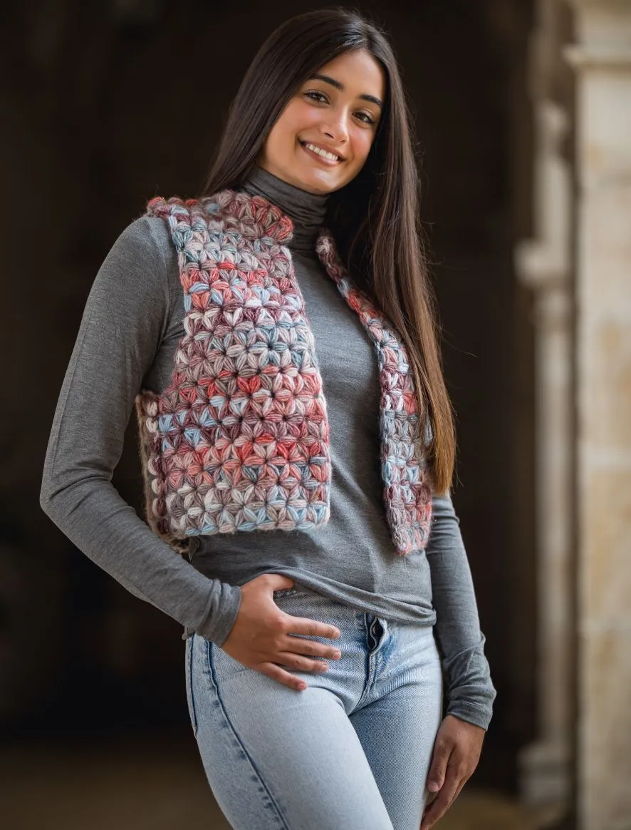 Rosarios4 358 Orion schema gilet donna