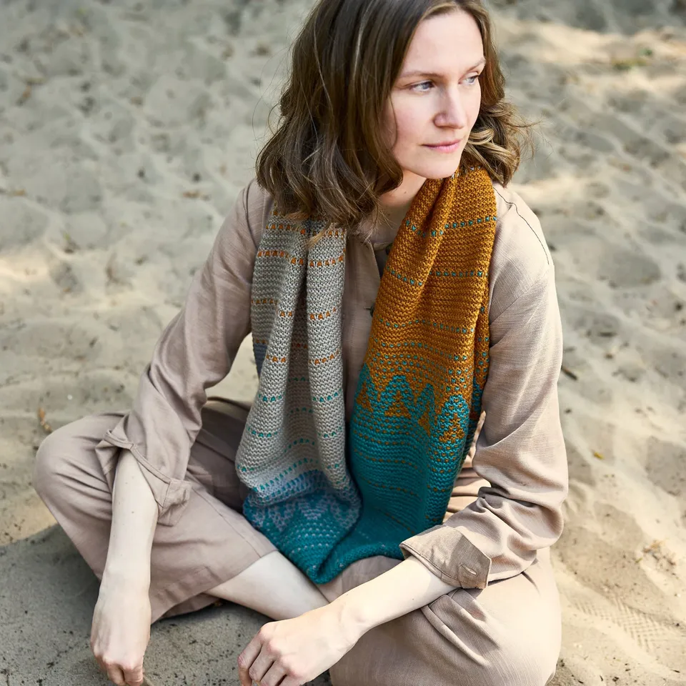 Rosy Green Wool Composure schema scaldacollo loop PDF