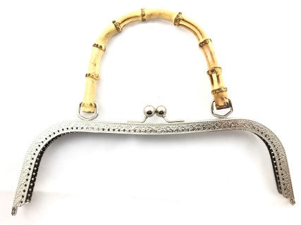 Il Filo di Arianna Clic Clac Rettangolo+Bamboo chiusura 27 cm