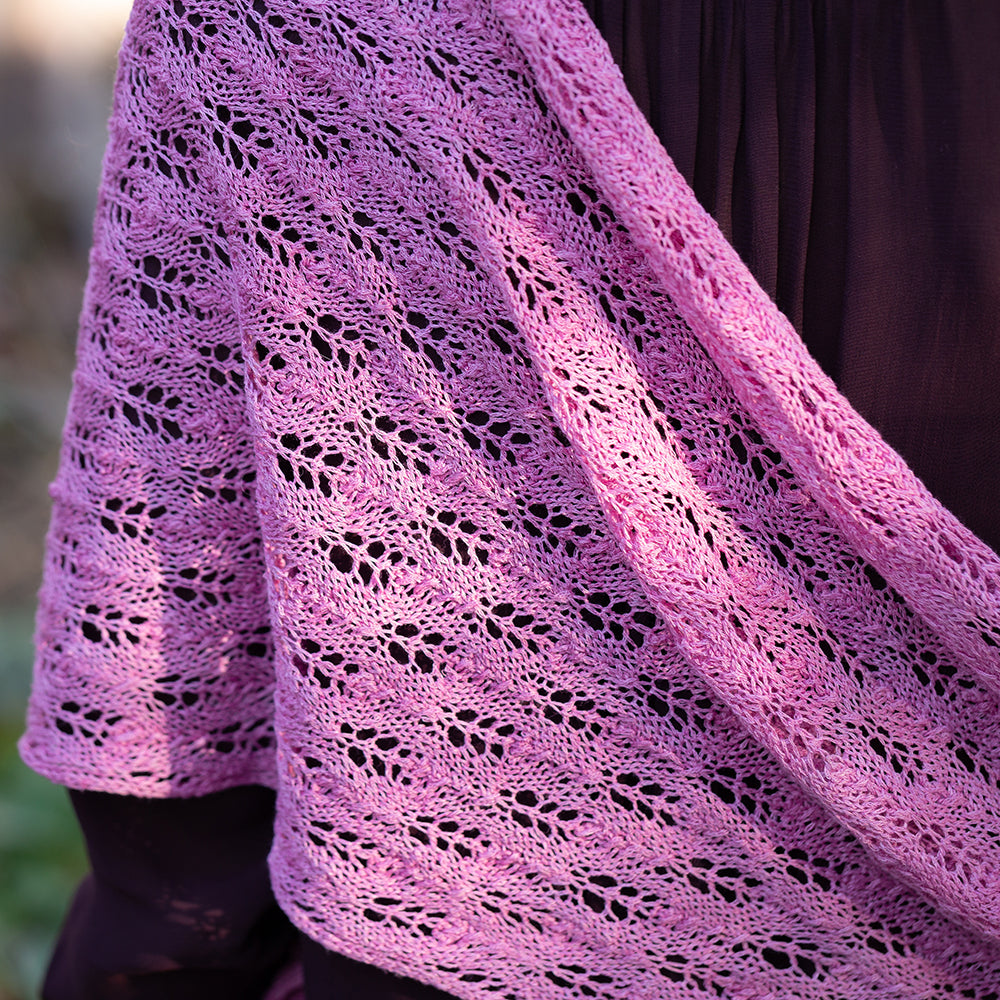 Pascuali Flower Stole stola schema maglia download