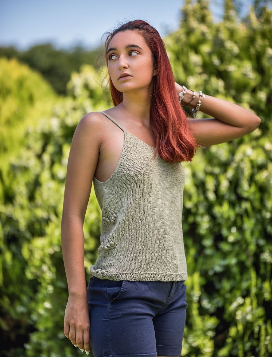 Rosarios4 300 Cereja modello top donna